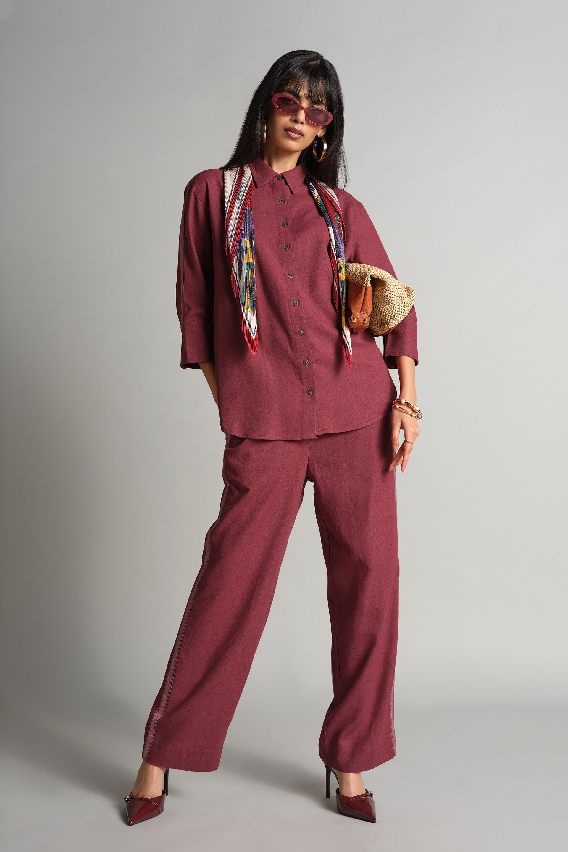 From The Maroon Co-ord, Maroon, image 1